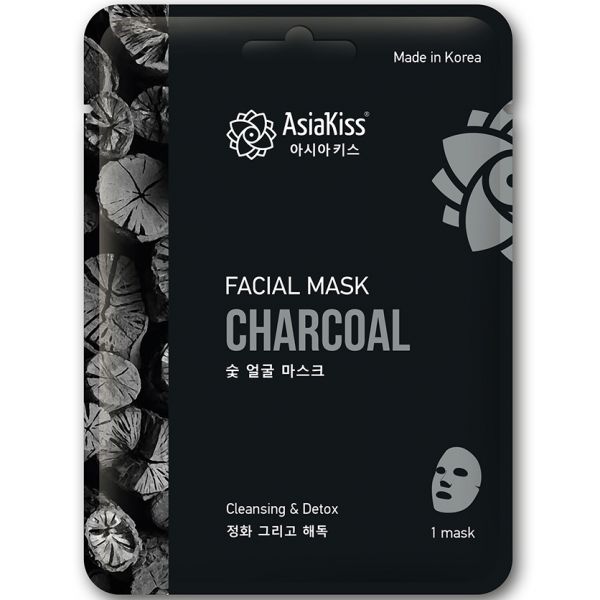 AsiaKiss Charcoal Facial Mask Charcoal 25g